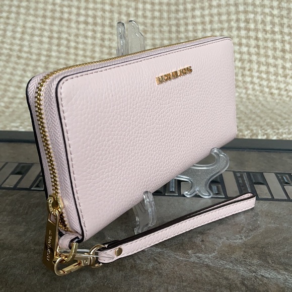 Michael Kors Jet Set Travel Large Travel CONTINENTAL Wallet-Wristlet - Picture 3 of 16